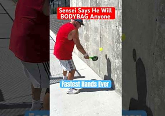 He Bodybags Any Player Who Talks Smack - #pickleball Unc