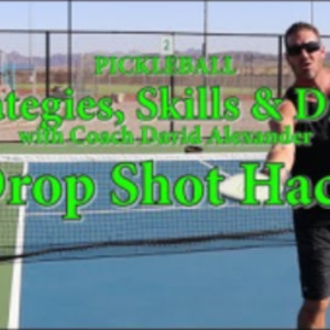 Drop Shot Hack - How to hit a consistent pickleball drop shot for the re...