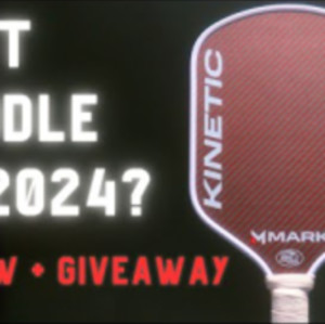 INCREDIBLE New Kevlar Paddle - Mark Pickleball Kinetic Review Giveaway