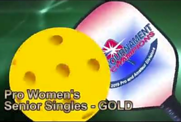 2019 Tournament of Champions Women&#039;s Senior Singles Pro Gold Medal Match