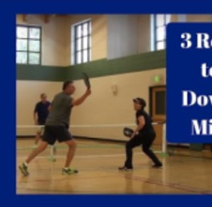 Down the Middle Solves the Pickleball Riddle