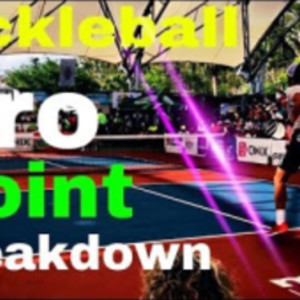 Pickleball: Pro Point Breakdown