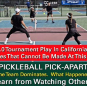 Pickleball! When One Team Dominates Another, Little Things Matter! Learn...