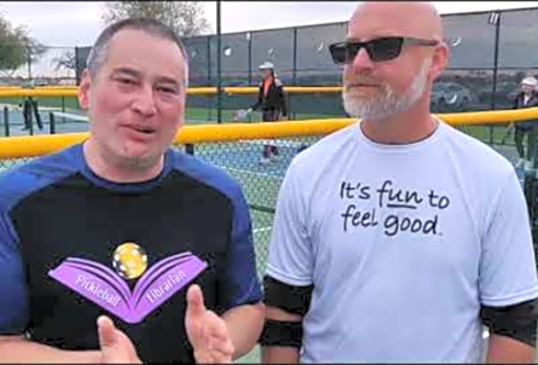 Funniest Guy in Pickleball uses Players Avant FPX- Surprise ending!