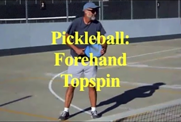 Pickleball Forehand Topspin