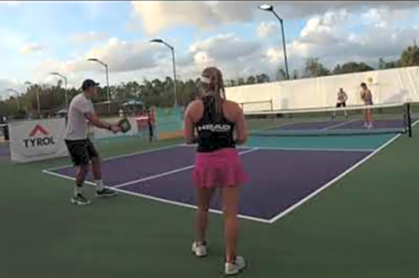 2020 World Pickleball Championship Waters/Gabrielsen VS Franco/Deviliers