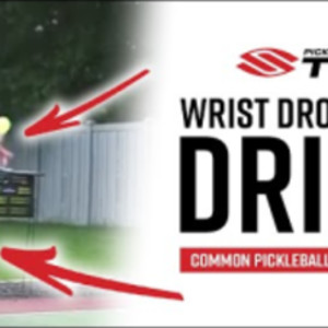 Using Too Much WRIST On Your Drops in Pickleball Is Losing You Points Us...