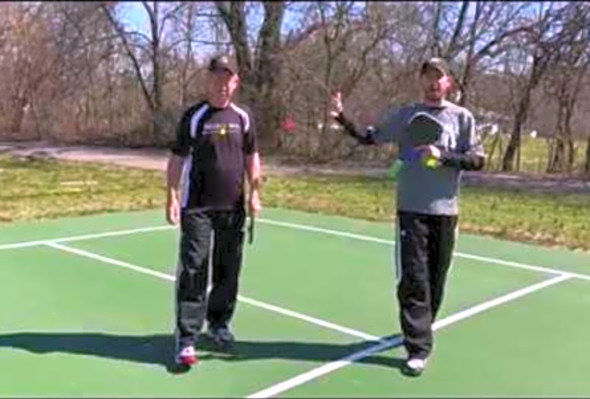 Josh and Rocket on How To Cover The Pickleball Lob