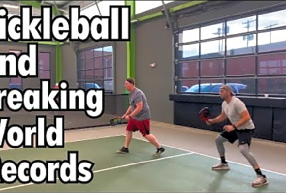 Pickleball and Breaking a World Record!