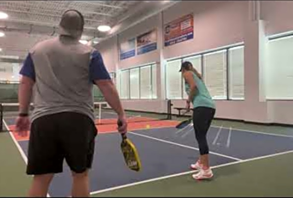 Pickleball Mixed doubles rec play atPickleballerz