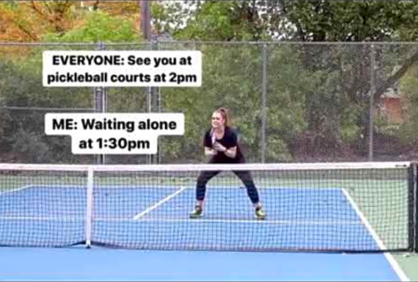 Love pickleball
