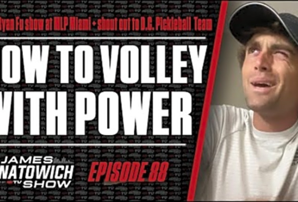 The Newest Star of Pro Pickleball: Ryan Fu - James Ignatowich Show