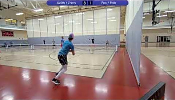 Keith and Zach vs. Fox and Rob - 4.0 Pickleball Match