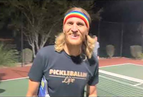 a Pickleballin Life pt. 2 - Tyson Apostol plays Pickleball After Dark