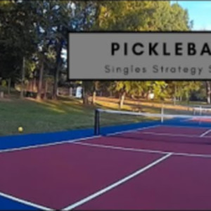 Pickleball Singles Strategy - Net Control / Anticipation