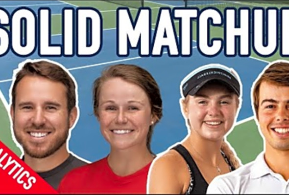 Solid Mixed Doubles Matchup - Ben Johns / Anna Leigh Waters VS Thomas Wilson / Vivienne David