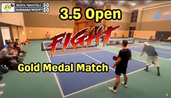 LIFE TIME - 3.5 Open Men&#039;s Double Gold Medal Match Columbia Spring Fling Pickleball Tournament