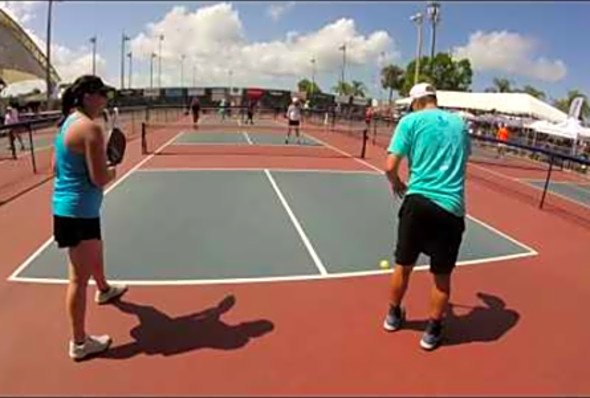 2019 US Open Pickleball Championships Mixed Doubles Pro R4