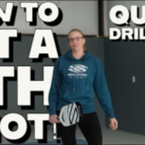 How To Hit A FOURTH SHOT In PICKLEBALL (Quick Drills #1)