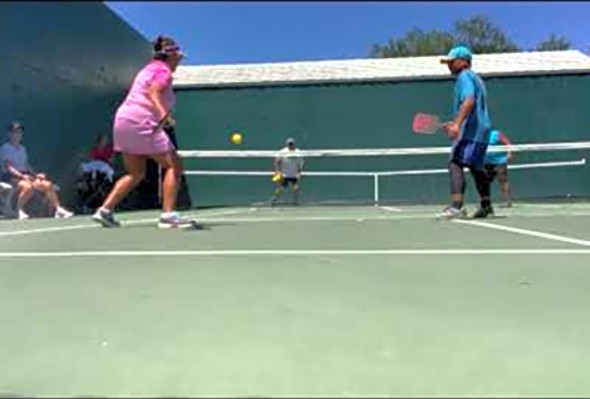 PBL4/26/21-3 Pickleball Lesson, learn open play at Plantation CC, Venice, FL