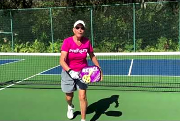 Pickleball: &quot;3rd Shot Spots&quot;, Deb Harrison