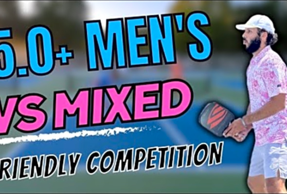 5.0 Men&#039;s vs Mixed Pickleball in Orlando, FL