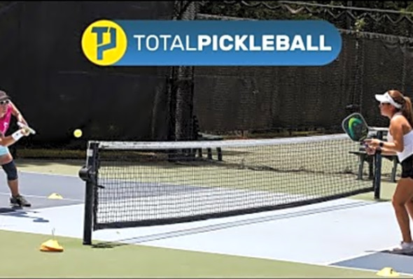 HEAD Pro Pickleball Player, Sarah Ansboury, coaches us to help Improve your Dinking (drills &amp; tips!)