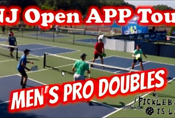 FULL MATCH - JW Johnson &amp; Johnny Goldberg v Steven Henricks &amp; Roger Mosteller - NJ Open Pro Men&#039;s