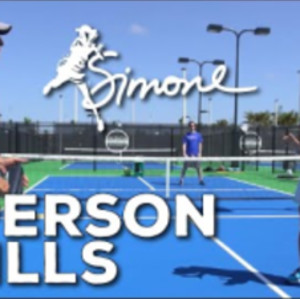 Coach Simone - Ball Machine Drill #5 - 3rd &amp; 4th Shots - 2 Person Drill