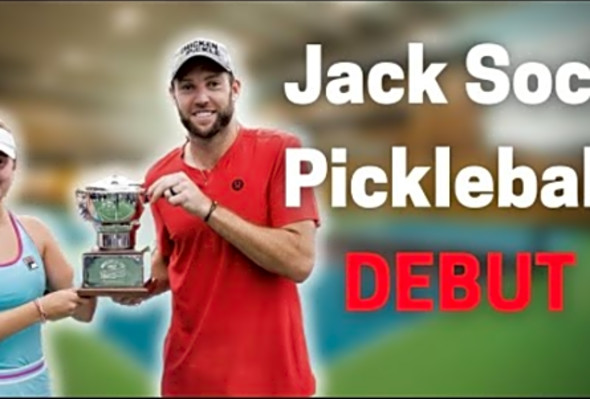 Jack Sock Pickleball Debut was HUGE for Pickleball - Fan Etiquette should be Encouraged not Hindered