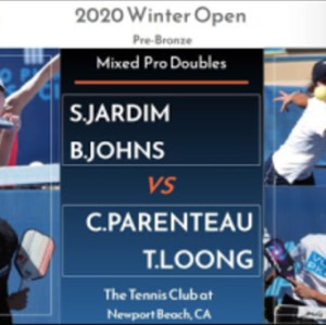 2020 Winter Open at Newport Beach MxDro pre Bronze S.Jardim/B.Johns v C....