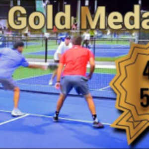 Pickleball Gold Medal 4.5 50 Men&#039;s Doubles at Daytona PPA