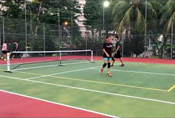 4K AT/LY vs Var/Ben Game 1 - Pickleball Asia Flex League SG - Mixed Doubles 19 Advanced