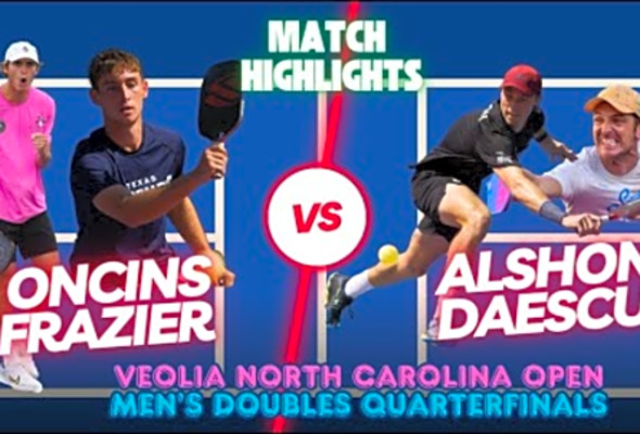 Alshon Daescu vs Oncins Frazier at North Carolina Open HIGHLIGHTS