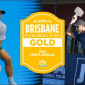 Hargreaves vs. Milnes at the Brisbane Pickleball Open 2025 - Championshi...
