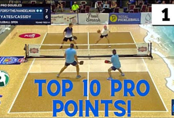 Top 10 Pro Pickleball Points - Atlantic City Open