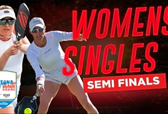 Kaitlyn Christian v Mary Brascia at the Daytona Beach Open