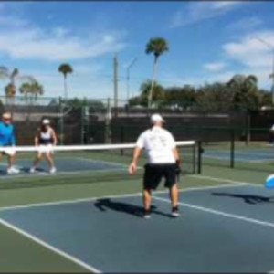 2020 Kings Point Snowball Pickleball Tournament - Mixed Doubles 4.0 Divi...