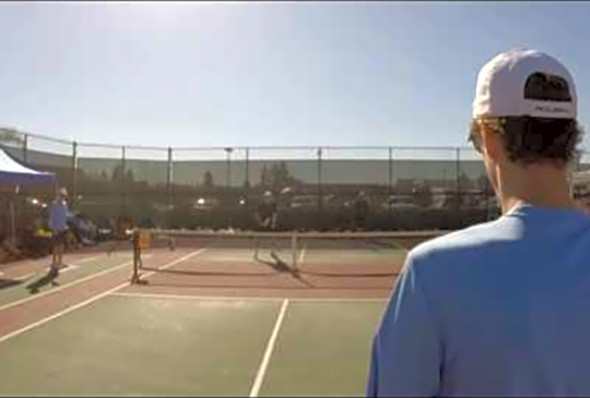 Tustin Winter Pickleball Classic 2017 MD OPEN Bronze Medal Match