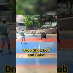 DROP SHOT, LOB AND BAKE - Pickleball Indonesia