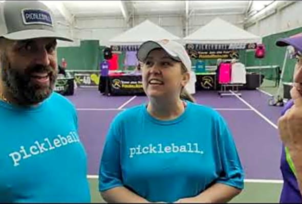 Gene &amp; Bethany Click talks 5th Annual SMASH and Oasis pickleball!