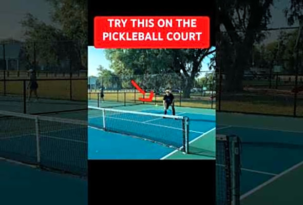 New strategy to BEAT your friends in pickleball