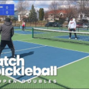 Pickleball Open Doubles - Zach/Jim vs Kerry/Meghan