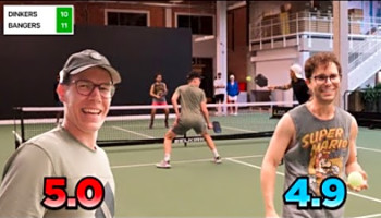 Pickleball Effect and I Lose A Close Game To BANGERS - 4.0 - 5.0