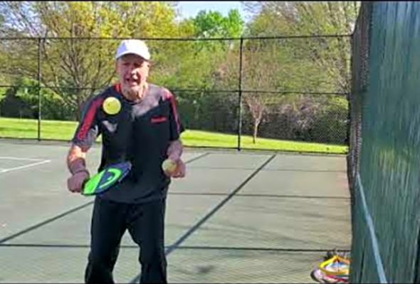 Fun Pickleball Drill for Home Practice: Hitting on the Edge