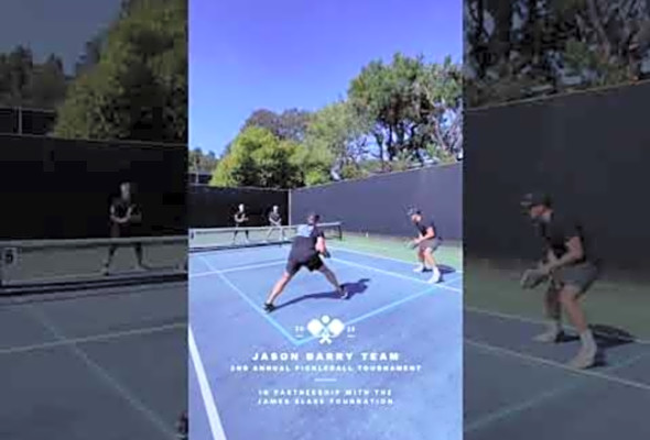 2nd Annual Jason Barry Team Pickleball Tournament in partnership with the James Blake Foundation
