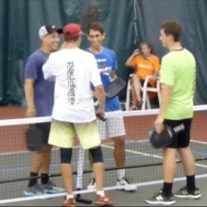 Wolfe Sports Pickleball GOLD MEDAL OMD Dylan Frazier/Dave Weinbach v Zan...