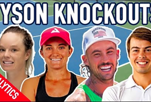 Tyson KNOCKOUTS Match - Ben Johns / Andrea Koop VS Tyson McGuffin / Lacy Schneemann at Newport