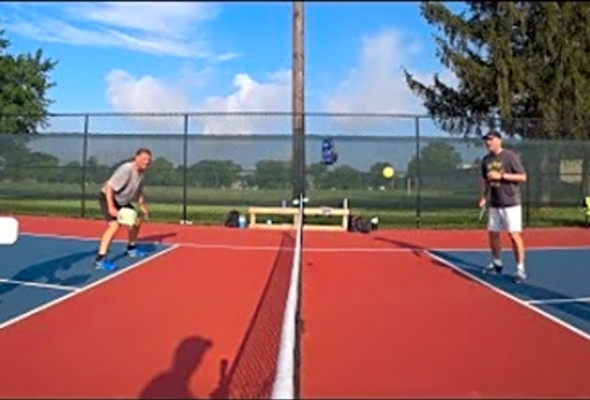 pickleball fireworks at Lefferson Park, on 4th of July