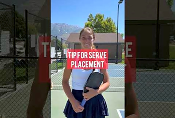 Are you struggling to make your served dangerous? #pickleball #pickleballtips #pickleballaddict